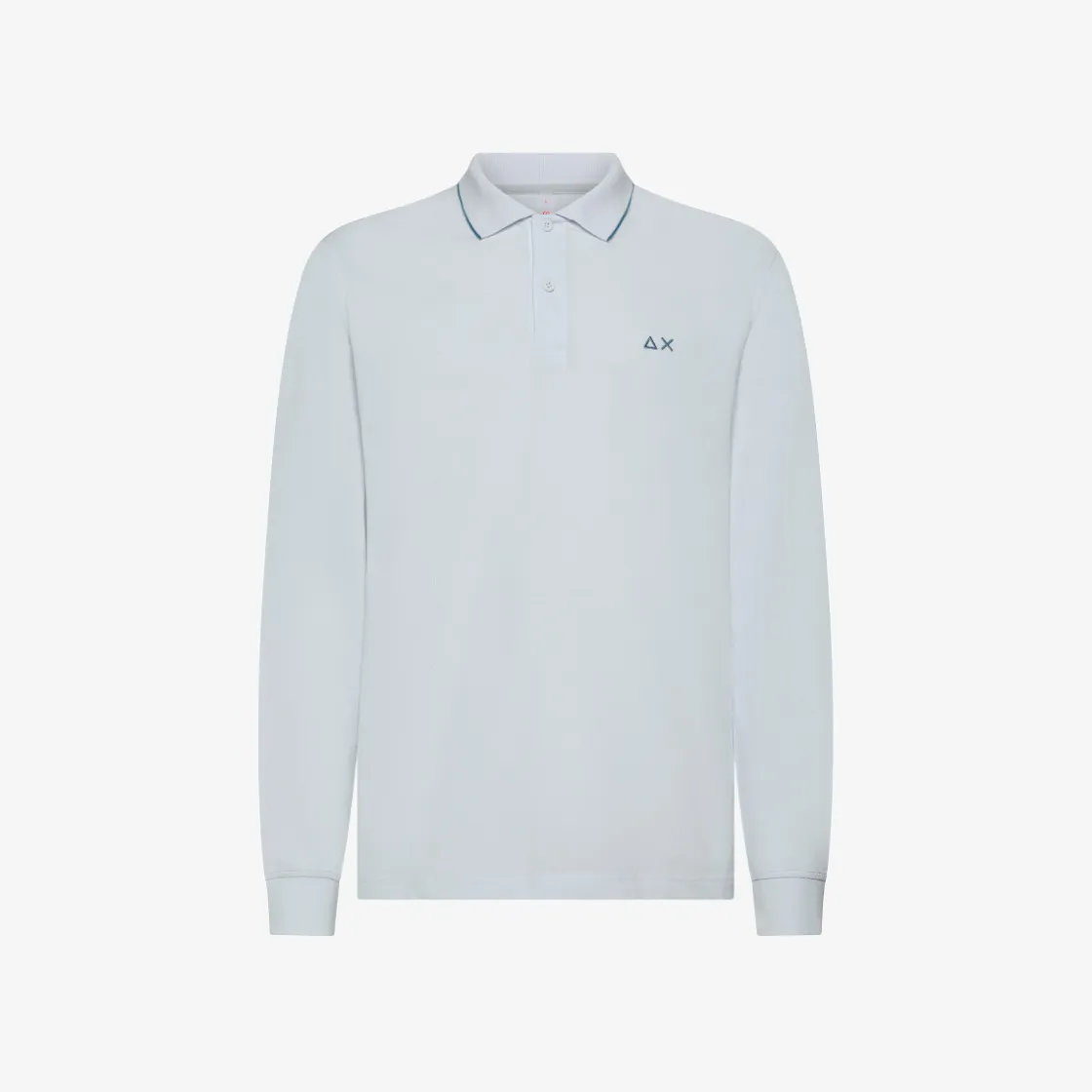 Hot Polo in piquet di cotone bianco Uomo Polo