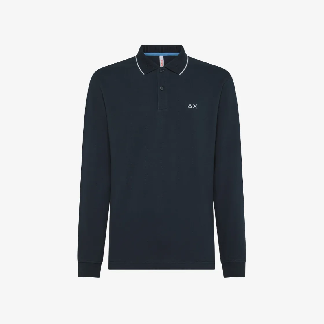 Best Polo in piquet di cotone blu navy Uomo Polo