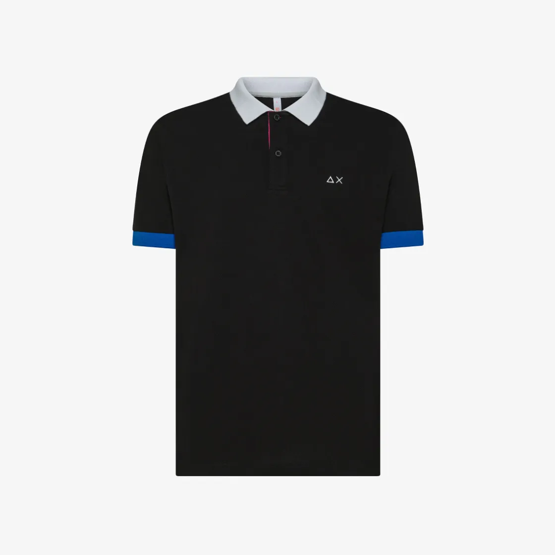 Best Polo in piquet di cotone nero Uomo Polo