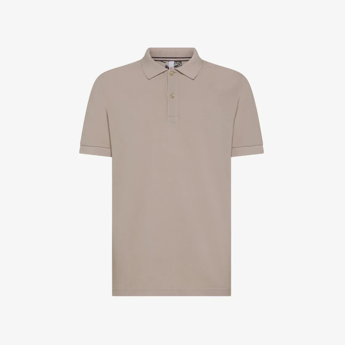 Discount Polo in piquet di cotone stone Uomo Polo