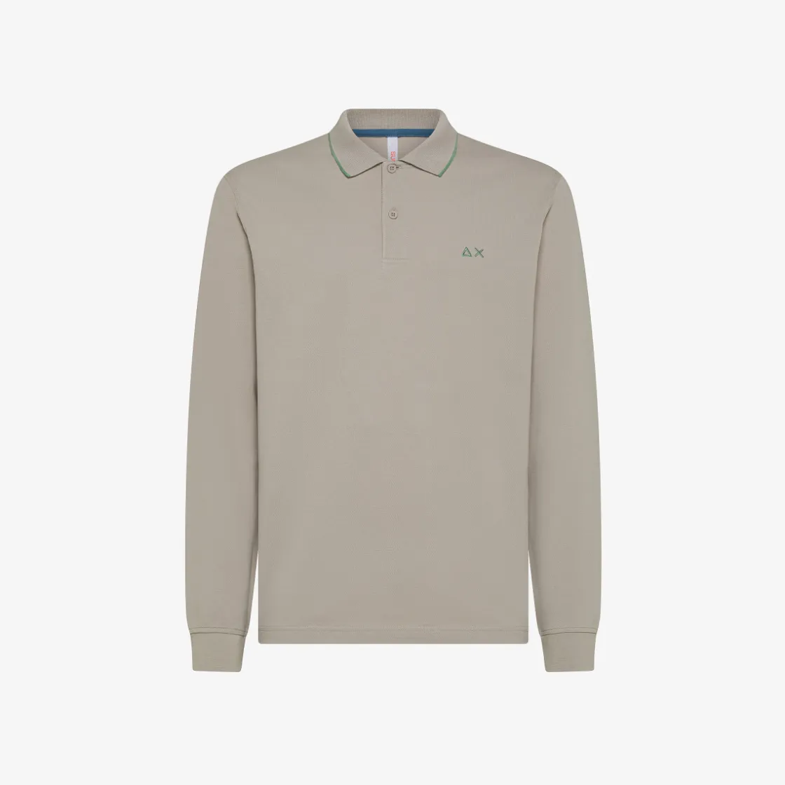 New Polo in piquet di cotone stone Uomo Polo