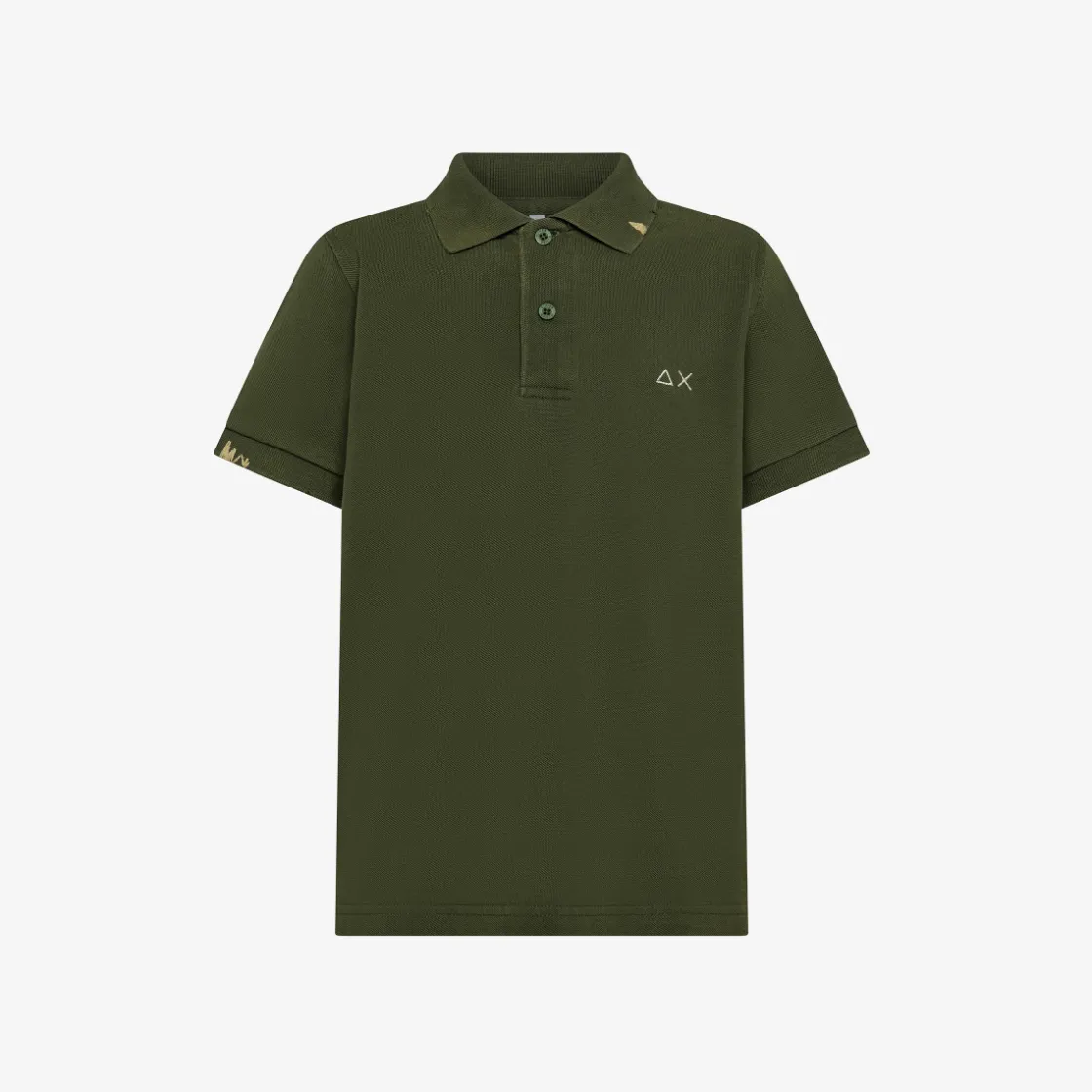 Best Polo in piquet di cotone verde scuro Bambino Polo