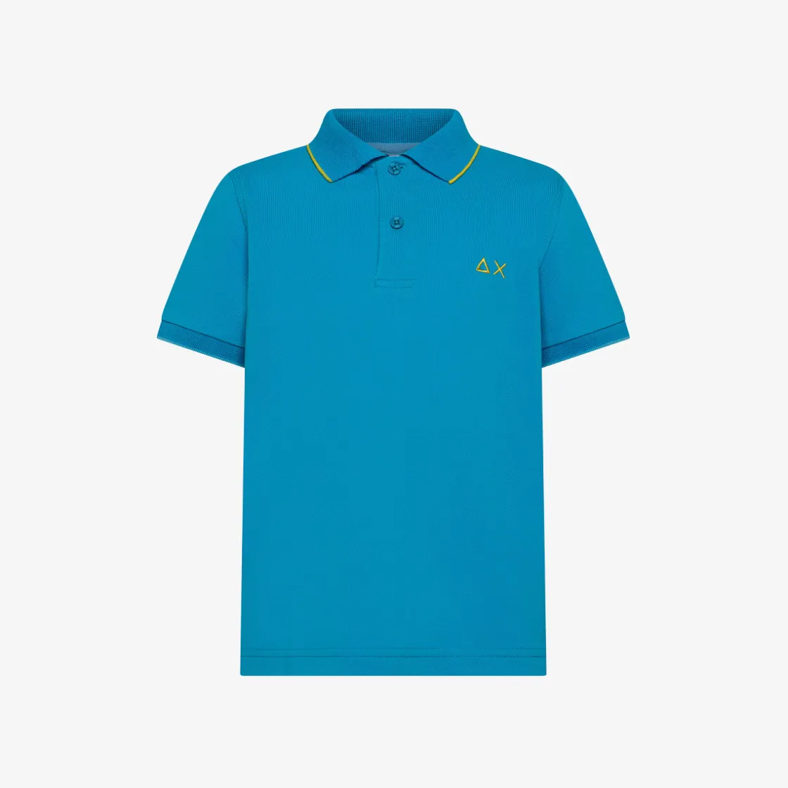 New Polo ottanio chiaro con riga a contrasto Bambino Polo