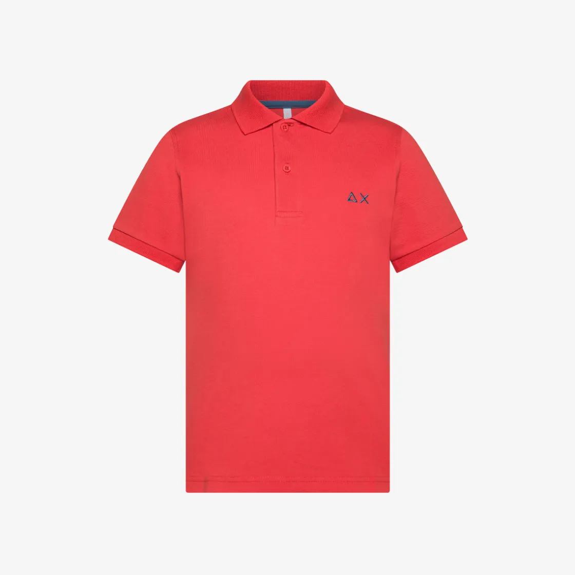 Hot Polo rossa con logo ricamato Bambino Polo