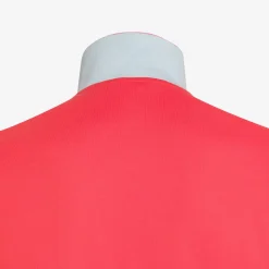 New Polo rossa con sottocollo a contrasto Uomo Beachwear Uomo