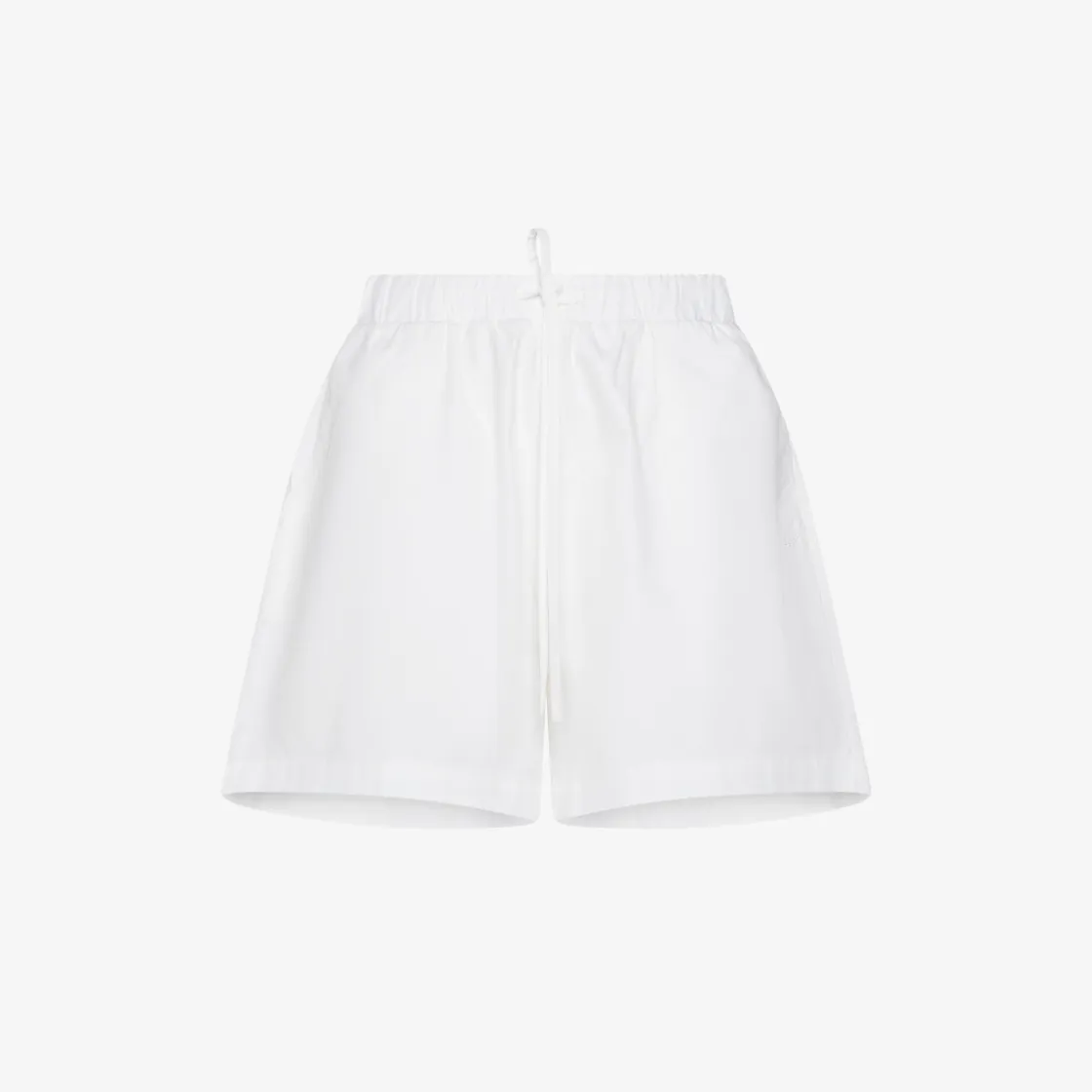Clearance Shorts in cotone bianco panna Donna Pantaloni