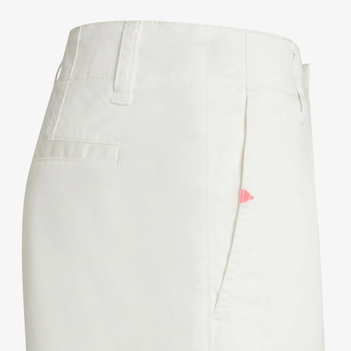 New Shorts in cotone bianco panna Donna Pantaloni|Beachwear Donna