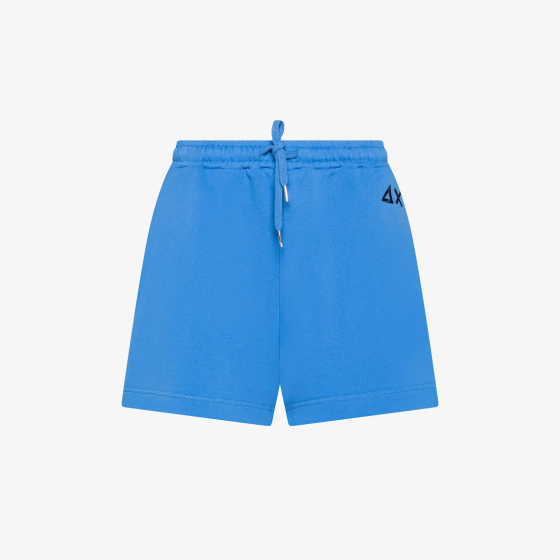 Clearance Shorts in felpa di cotone avio Donna Pantaloni|Felpe