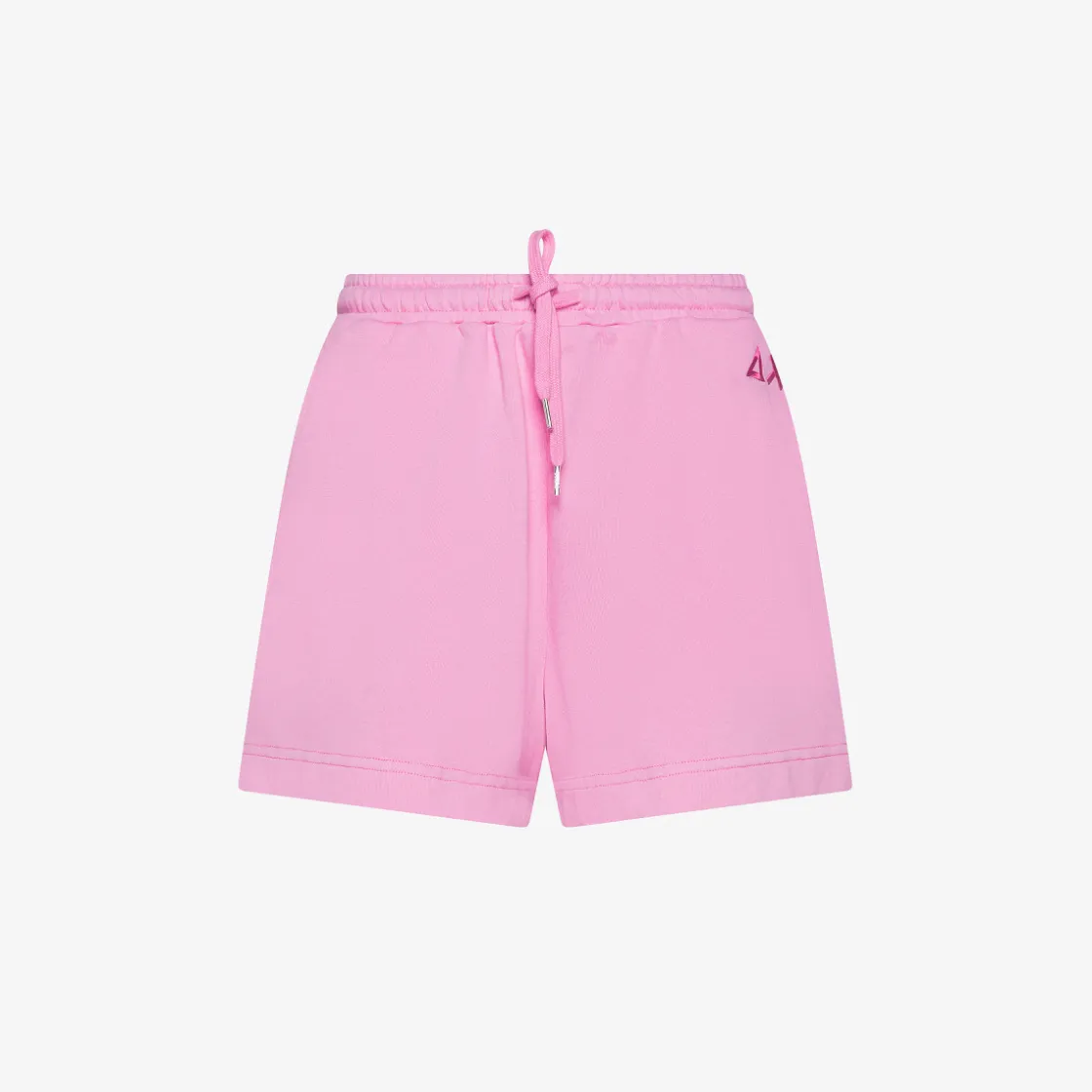 Fashion Shorts in felpa di cotone geranio Donna Pantaloni|Felpe