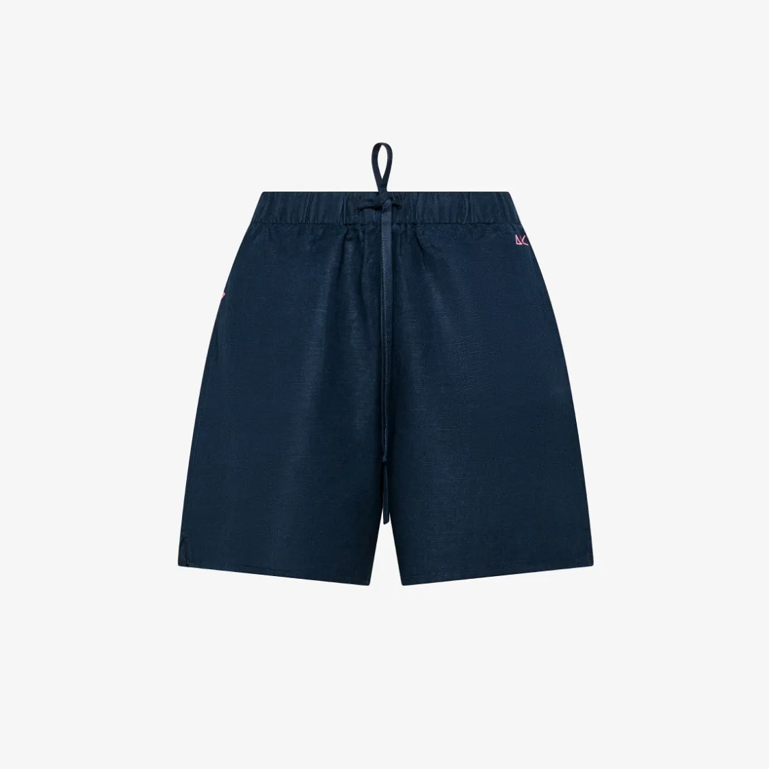 Clearance Shorts in lino blu navy Donna Pantaloni|Beachwear Donna