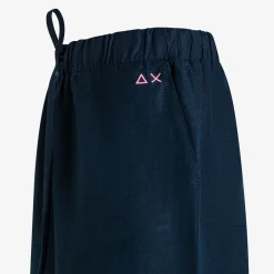 Clearance Shorts in lino blu navy Donna Pantaloni|Beachwear Donna