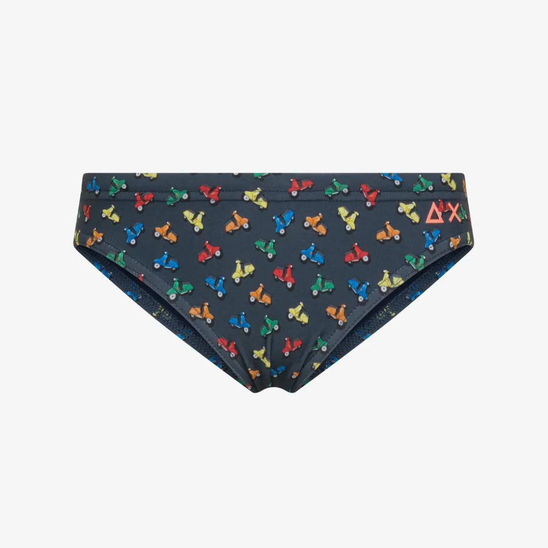 Clearance Slip mare con stampa blu navy e rosso Costumi Bimbo