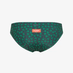 Fashion Slip mare con stampa blu navy e verde prato Costumi Bimbo