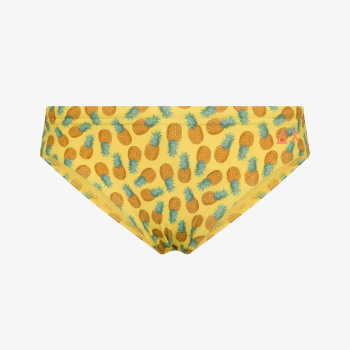 Sale Slip mare con stampa giallo e arancio Costumi Bimbo