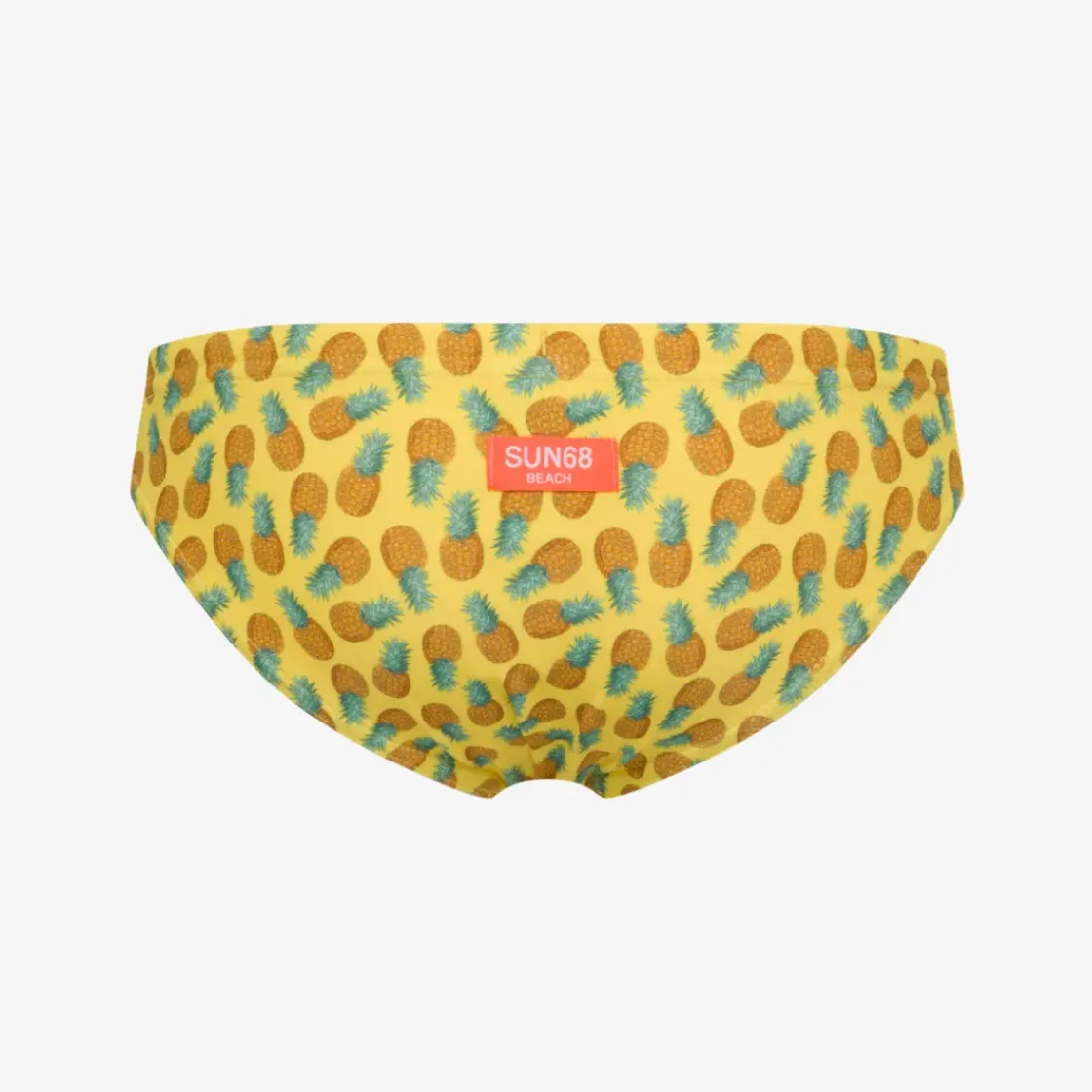 Sale Slip mare con stampa giallo e arancio Costumi Bimbo