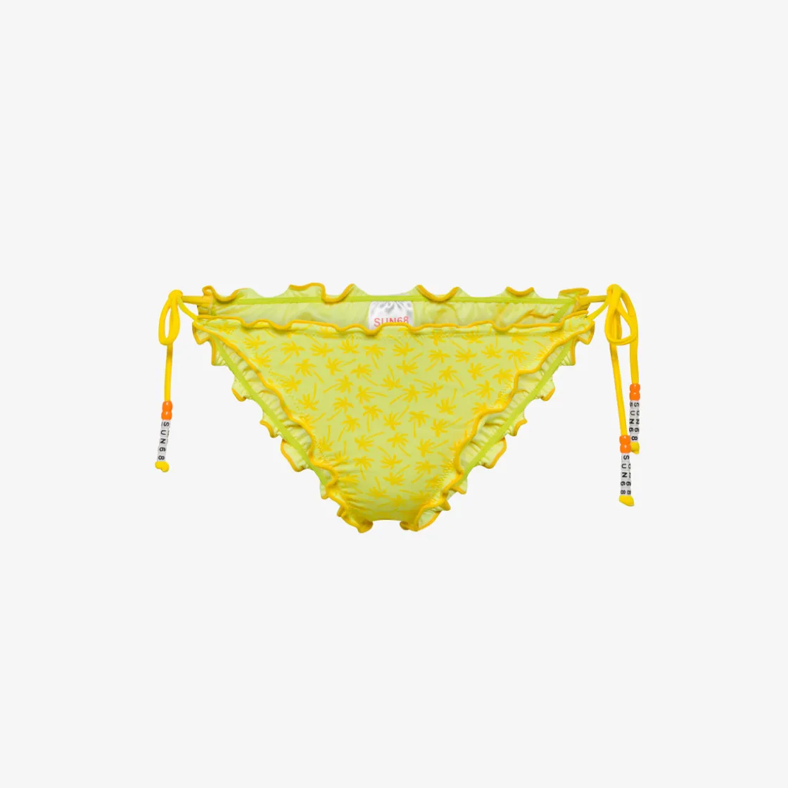 Sale Slip mare con stampa giallo fluo e giallo Donna Costumi Donna