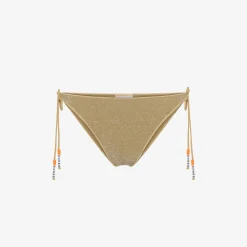 Sale Slip mare in lurex oro Donna Costumi Donna