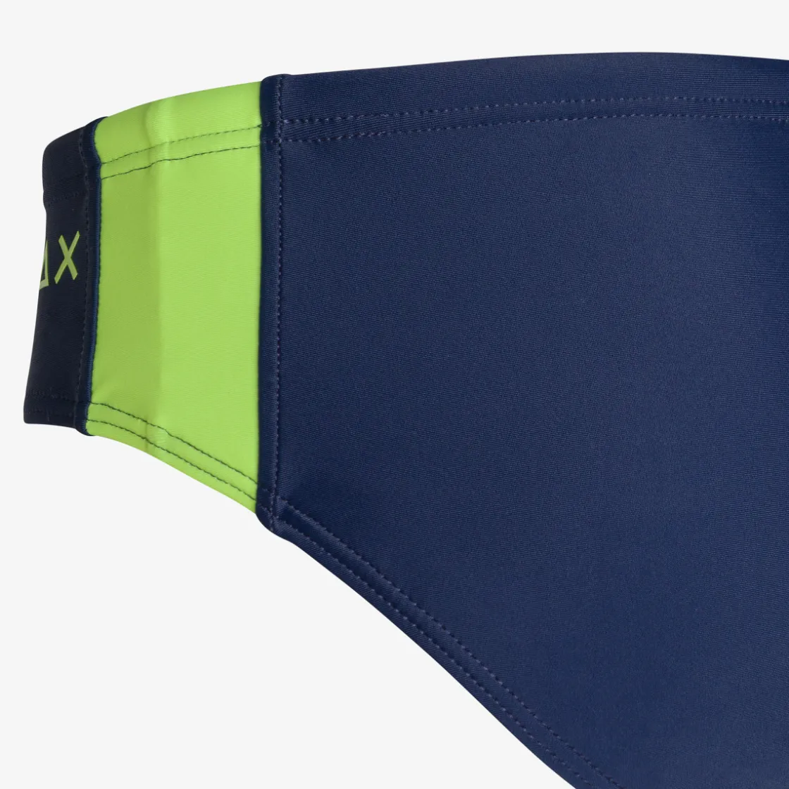 Clearance Slip mare in lycra® blu navy Uomo Costumi Uomo