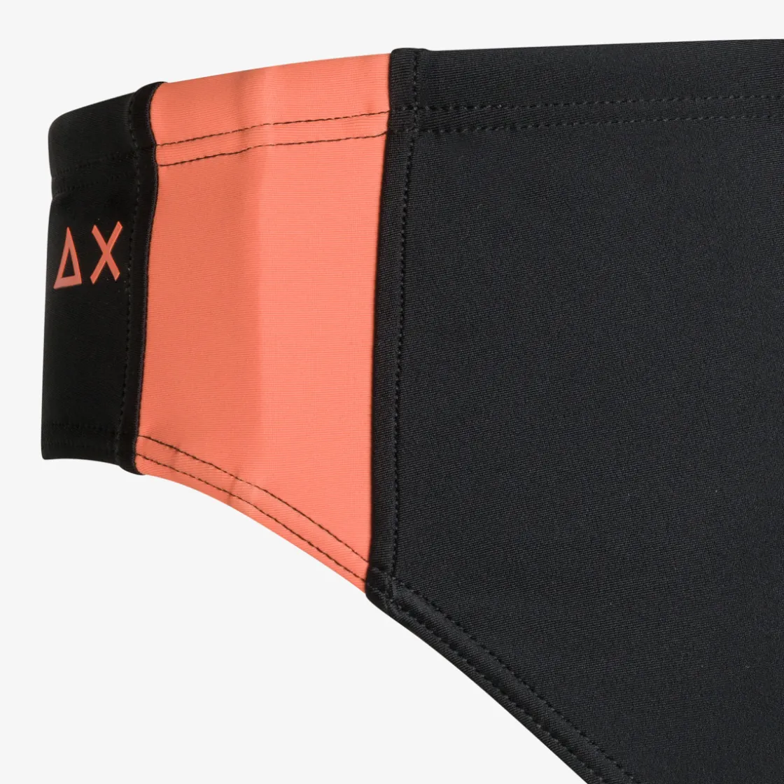 Outlet Slip mare in lycra® nera Uomo Costumi Uomo
