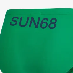 New Slip mare in lycra® verde prato Uomo Costumi Uomo