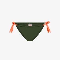 Outlet Slip mare in nylon verde scuro Donna Costumi Donna