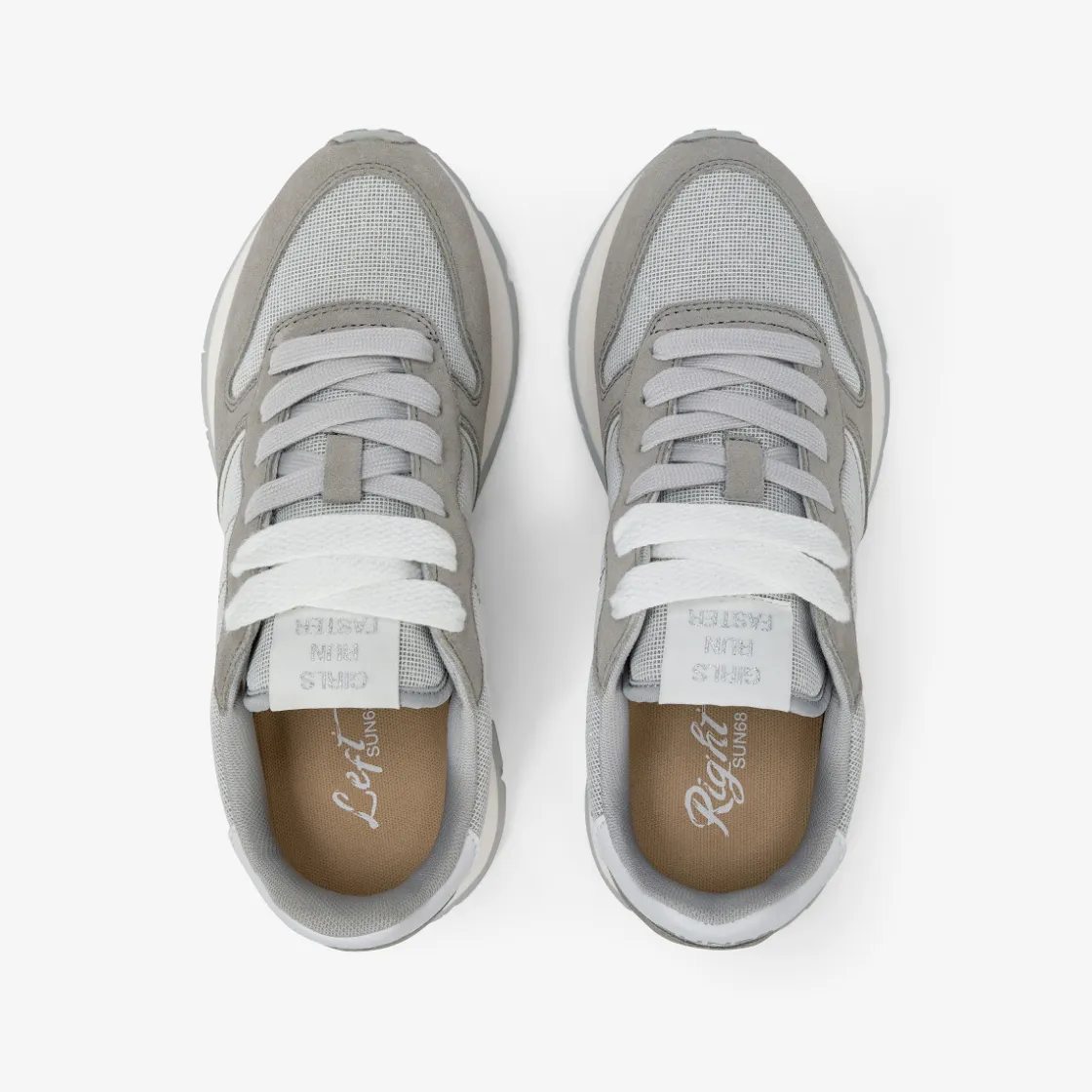 Clearance Sneaker Ally Glitter in suede e lurex argento Donna Scarpe|Donna