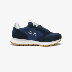 Discount Sneaker Ally Gold Silver in suede e nylon blu navy Donna Scarpe|Donna