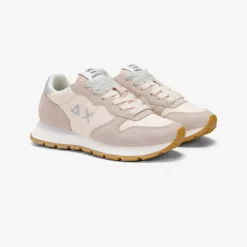 Outlet Sneaker Ally Gold Silver in suede e nylon nero Donna Scarpe|Donna