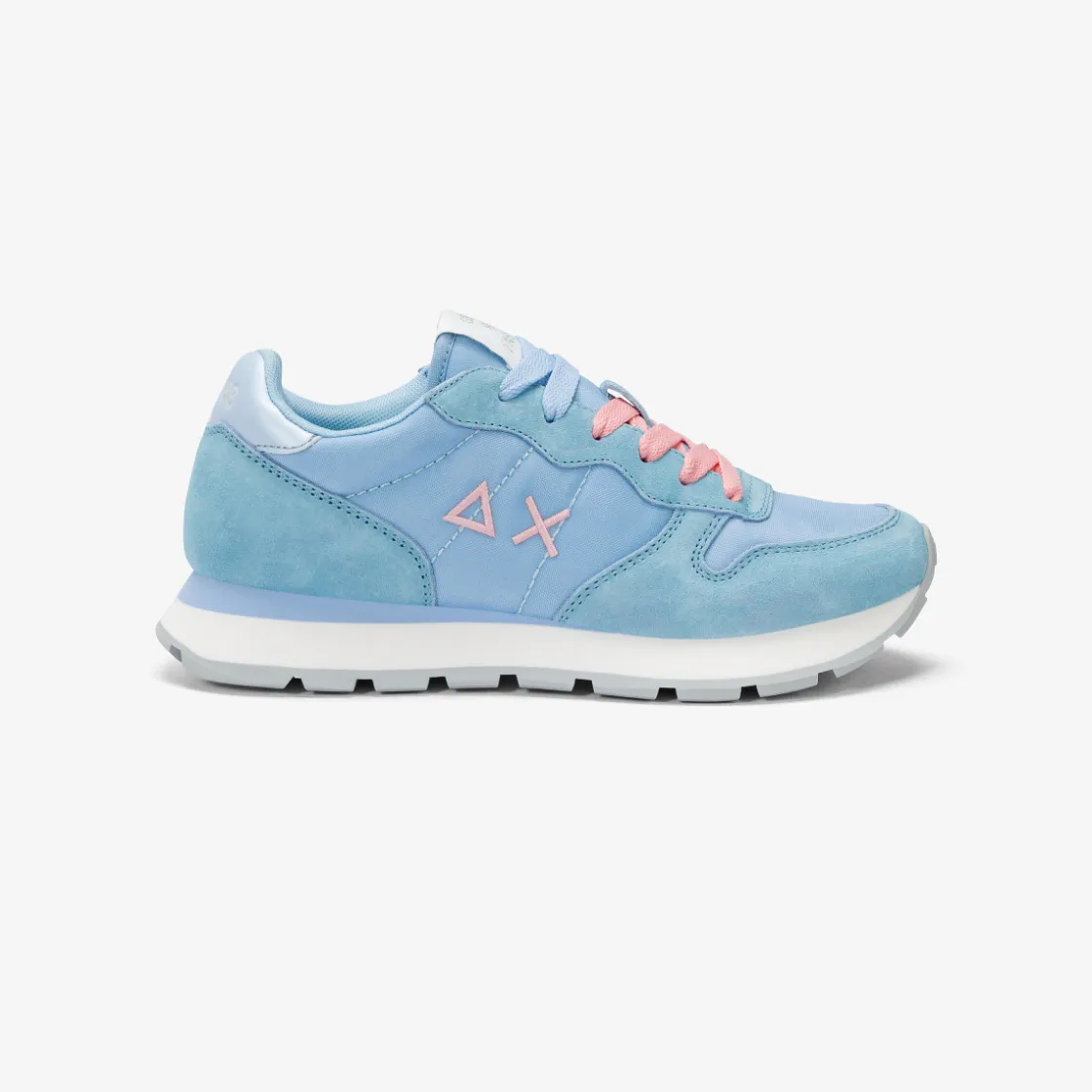 Hot Sneaker Ally in suede e nylon azzurro Donna Scarpe|Donna