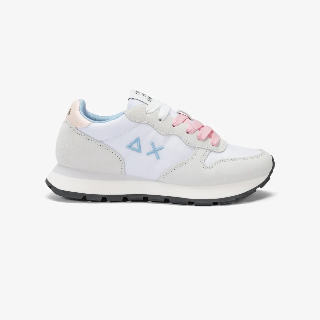 Fashion Sneaker Ally in suede e nylon bianco Donna Scarpe|Donna