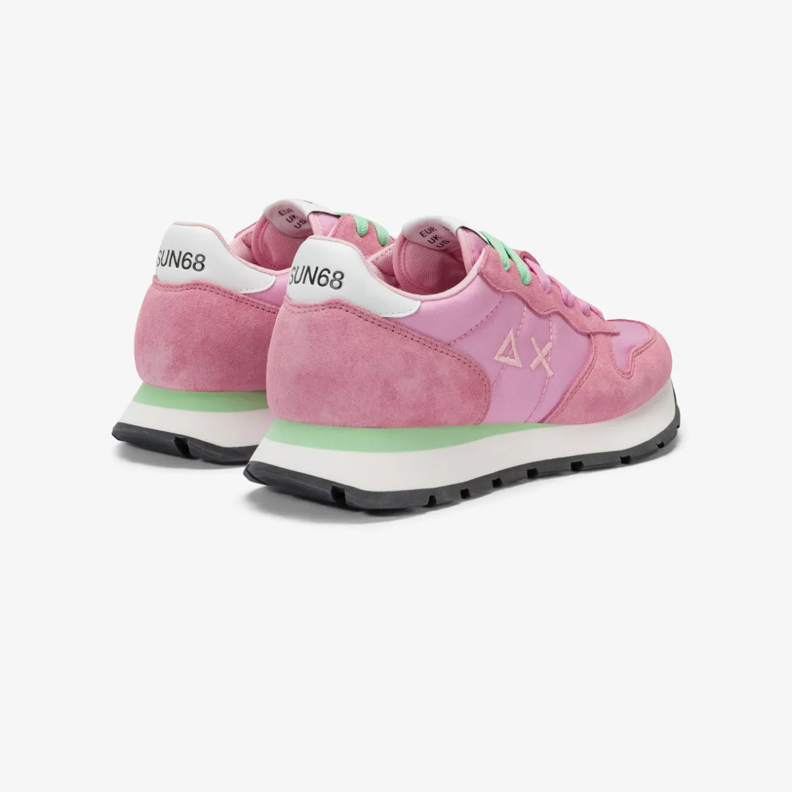 Hot Sneaker Ally in suede e nylon ciclamino Donna Scarpe|Donna