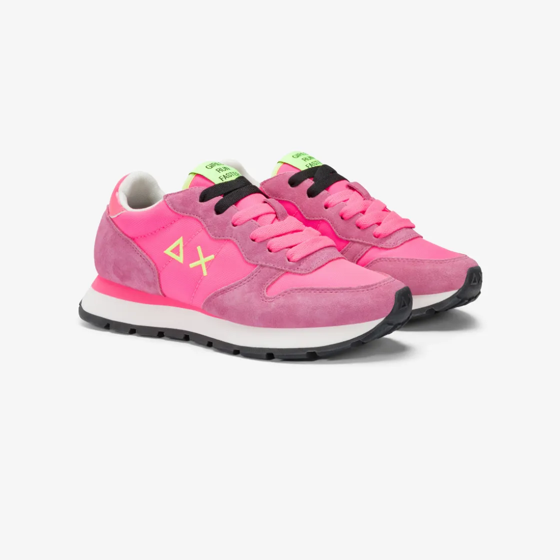 Online Sneaker Ally in suede e nylon fucsia fluo Donna Scarpe|Donna
