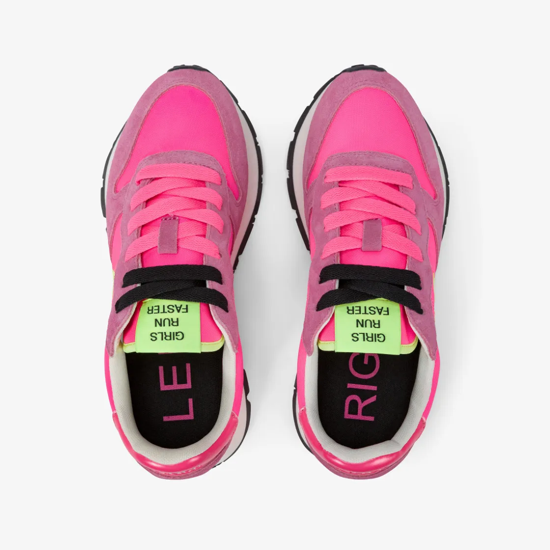Online Sneaker Ally in suede e nylon fucsia fluo Donna Scarpe|Donna