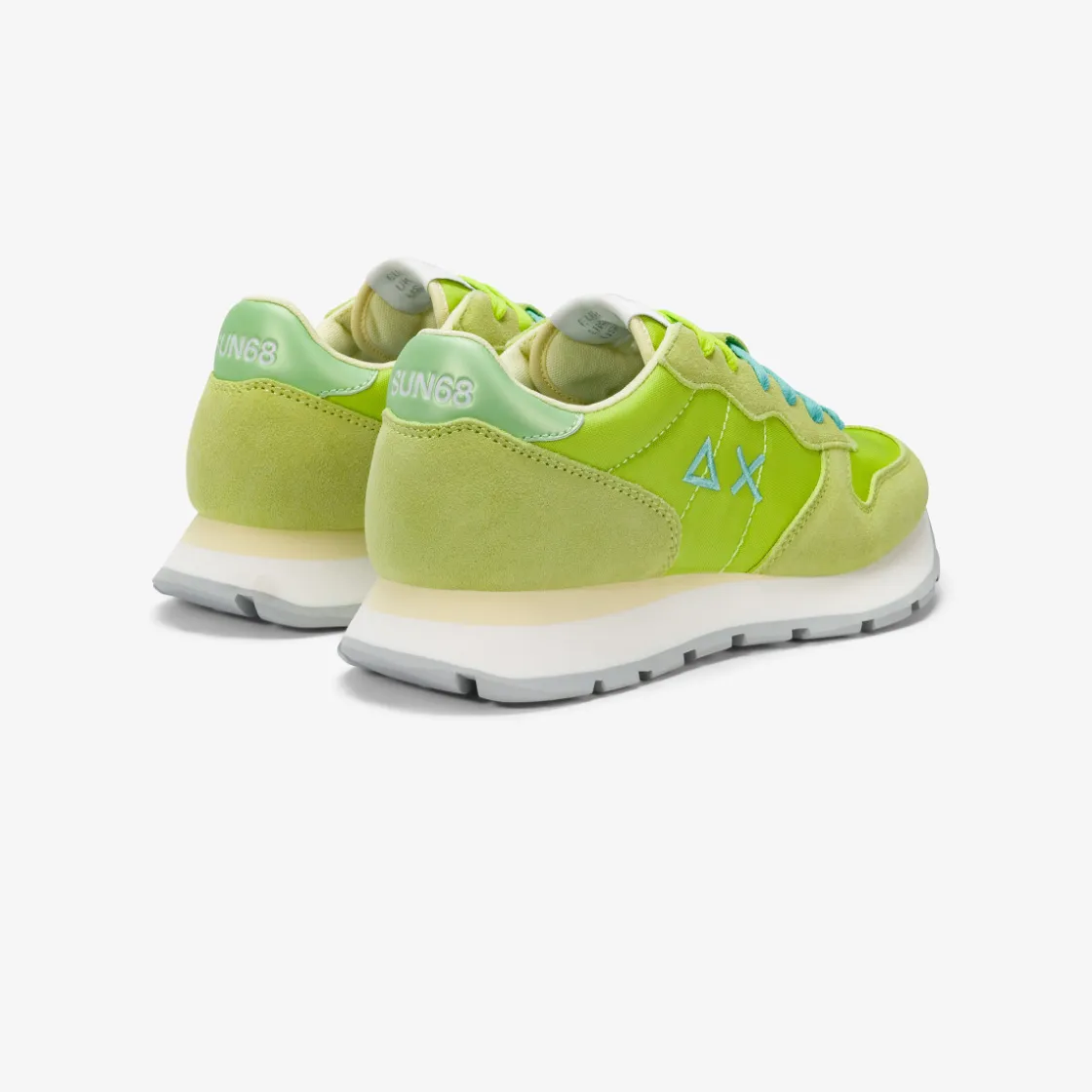 Best Sneaker Ally in suede e nylon giallo lime Donna Scarpe|Donna