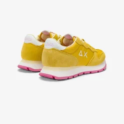 Clearance Sneaker Ally in suede e nylon giallo Donna Scarpe|Donna