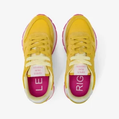 Clearance Sneaker Ally in suede e nylon giallo Donna Scarpe|Donna