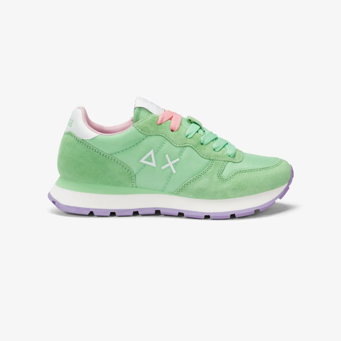Best Sneaker Ally in suede e nylon verde menta Donna Scarpe|Donna
