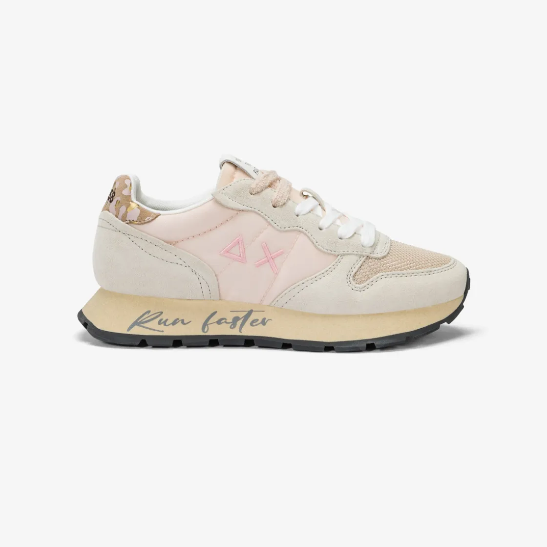 Online Sneaker Ally Vintage in suede e nylon porcellana Donna Scarpe|Donna