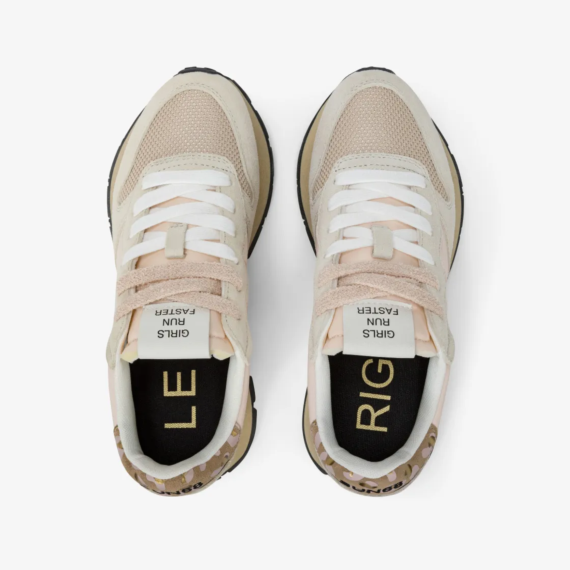 Online Sneaker Ally Vintage in suede e nylon porcellana Donna Scarpe|Donna