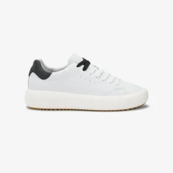 Discount Sneaker Big Boy in pelle bianca e nera Uomo Scarpe|Uomo