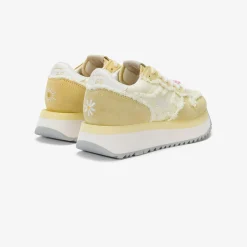 Sale Sneaker Big Stargirl in suede e canvas giallo limone Donna Scarpe|Donna