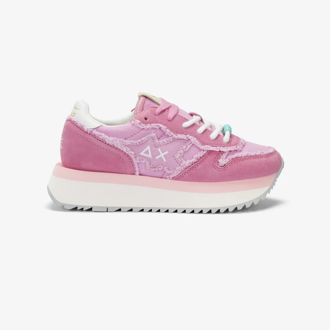 Discount Sneaker Big Stargirl in suede e canvas ciclamino Donna Scarpe|Donna