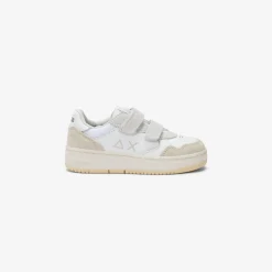 Discount Sneaker Boy's Big Basket in pelle bianca Bambino Scarpe|Bambino