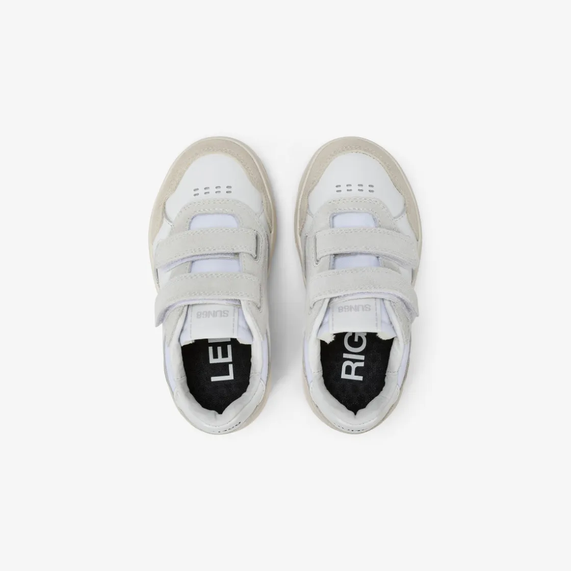 Discount Sneaker Boy's Big Basket in pelle bianca Bambino Scarpe|Bambino
