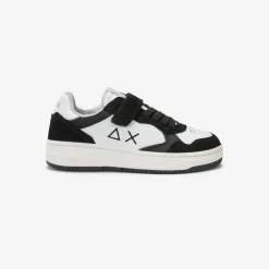 Best Sneaker Boy's Big Basket in pelle nera Bambino Scarpe|Bambino