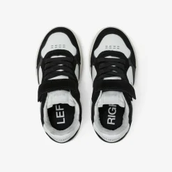 Best Sneaker Boy's Big Basket in pelle nera Bambino Scarpe|Bambino
