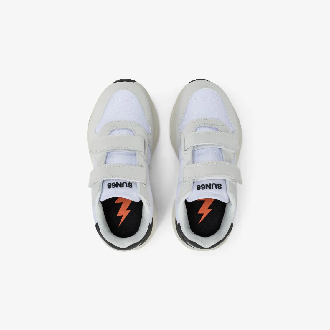 Sale Sneaker Boy's Niki in PU e nylon bianco Bambino Scarpe|Bambino