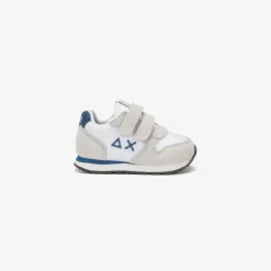 Clearance Sneaker Boy's Tom in nylon e suede bianco Bambino Scarpe|Bambino