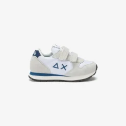 Online Sneaker Boy's Tom in nylon e suede blu royal Bambino Scarpe|Bambino