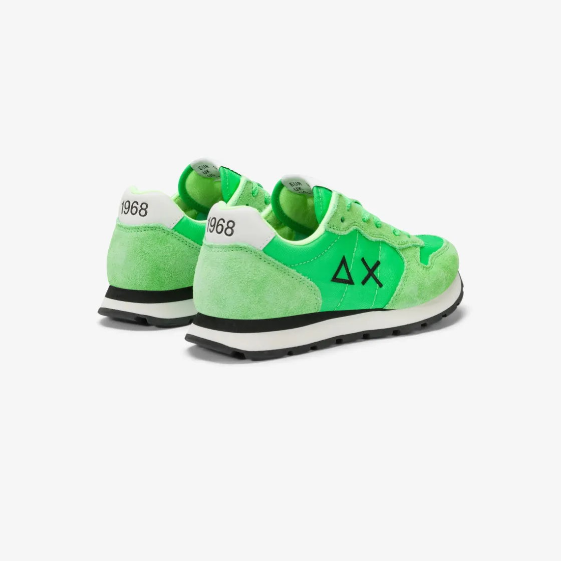 Best Sneaker Boy's Tom in nylon e suede verde fluo Bambino Scarpe|Bambino